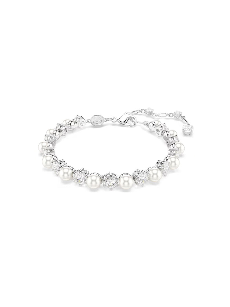 BRACCIALE DONNA MATRIX TENNIS CON PERLE E ZIRCONI SWAROVSKI