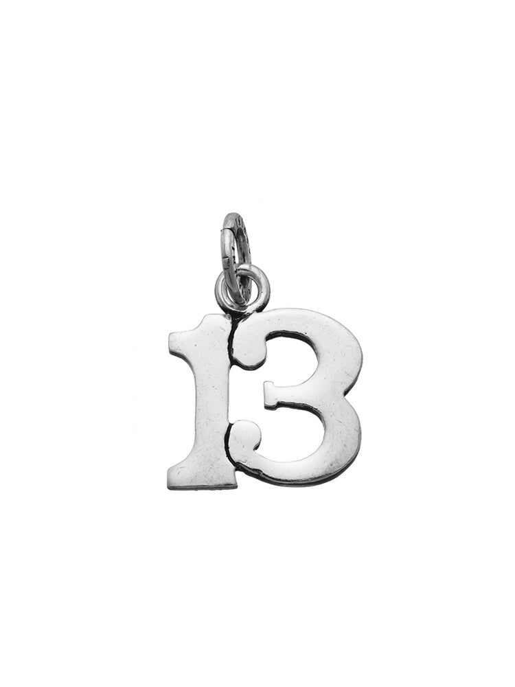 CHARM UNISEX TREDICI GRANDE IN ARGENTO 925 GIOVANNI RASPINI