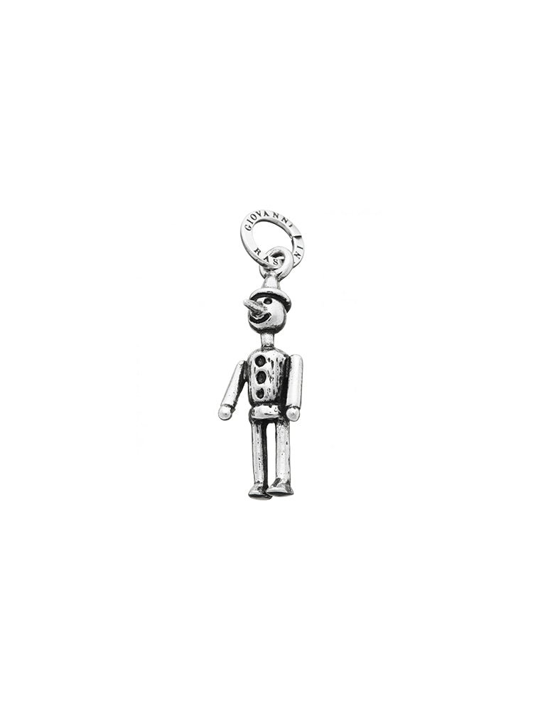 CHARM DONNA PINOCCHIO IN ARGENTO 925 GIOVANNI RASPINI