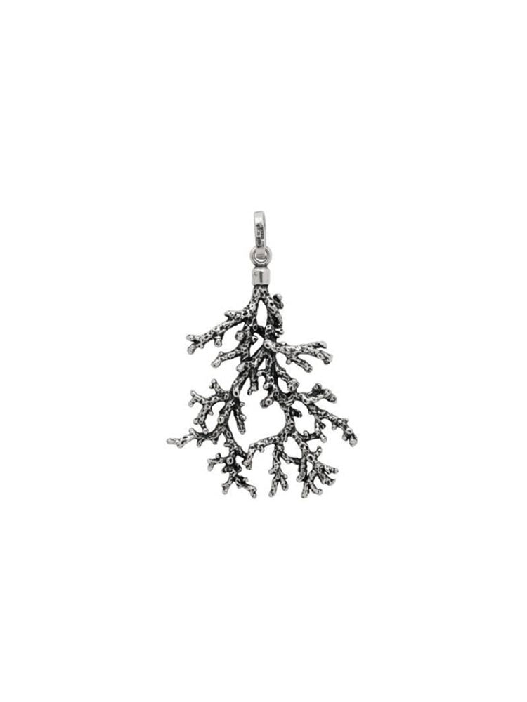 CHARM DONNA CORALLO GRANDE IN ARGENTO 925 GIOVANNI RASPINI