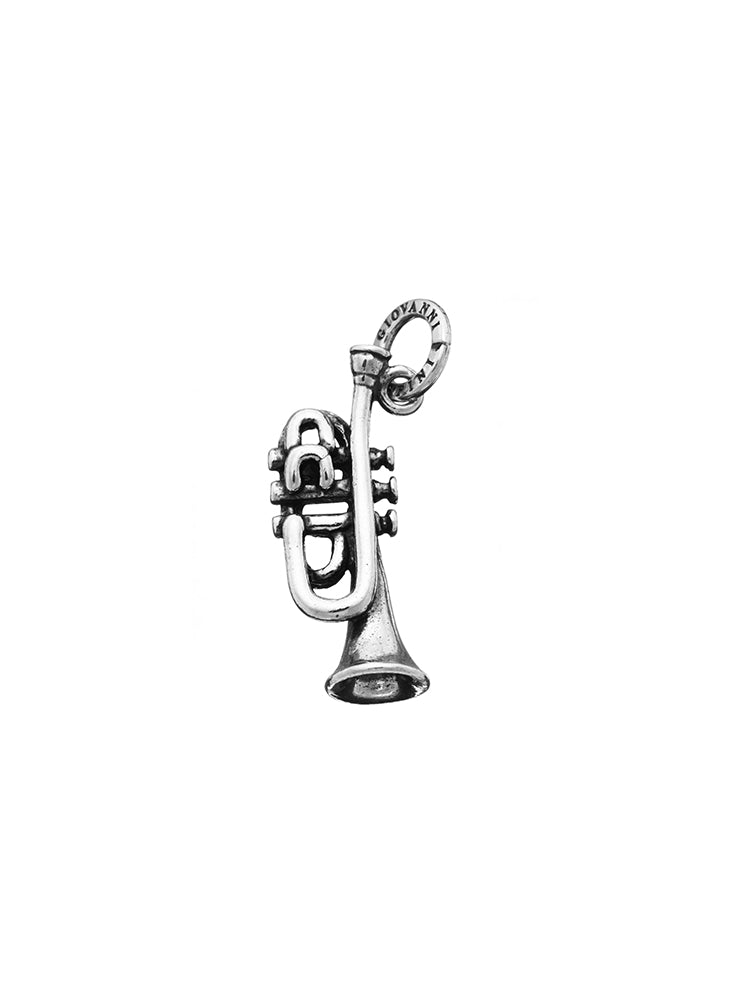 CHARM UNISEX TROMPA IN ARGENTO 925 GIOVANNI RASPINI