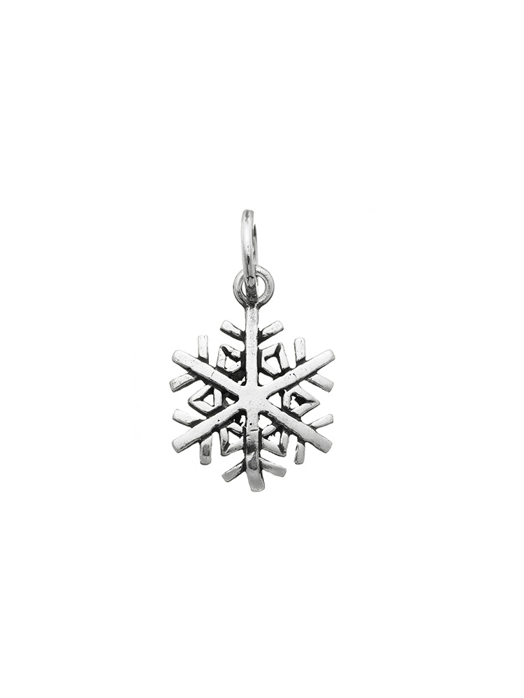 CHARM DONNA FIOCCO DI NEVE IN ARGENTO 925 GIOVANNI RASPINI