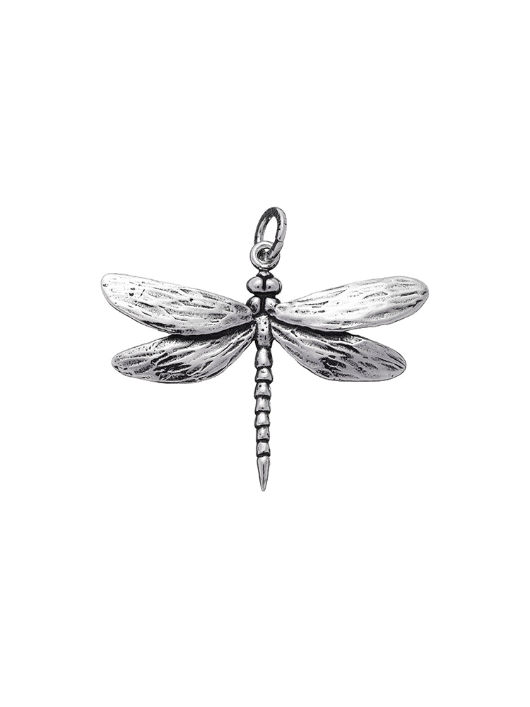 CHARM DONNA LIBELLULA GRANDE IN ARGENTO 925 GIOVANNI RASPINI