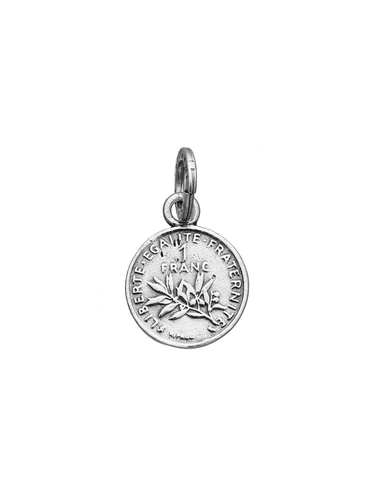 CHARM DONNA FRANCO IN ARGENTO 925 GIOVANNI RASPINI
