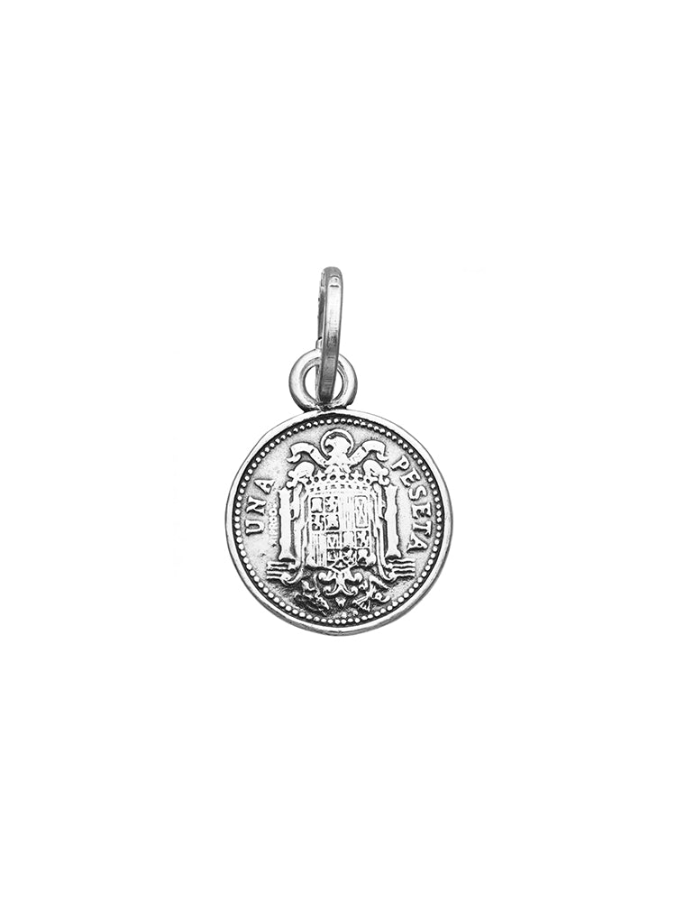 CHARM UNISEX PESETA IN ARGENTO 925 GIOVANNI RASPINI