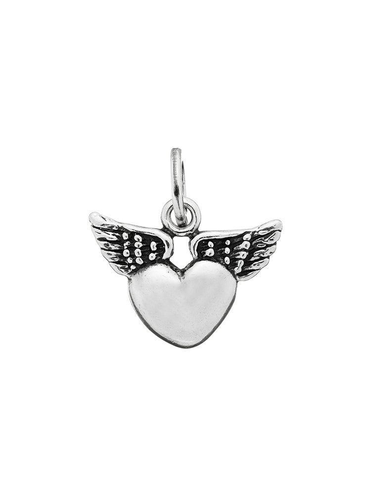 CHARM DONNA CUORE ALATO IN ARGENTO 925 GIOVANNI RASPINI
