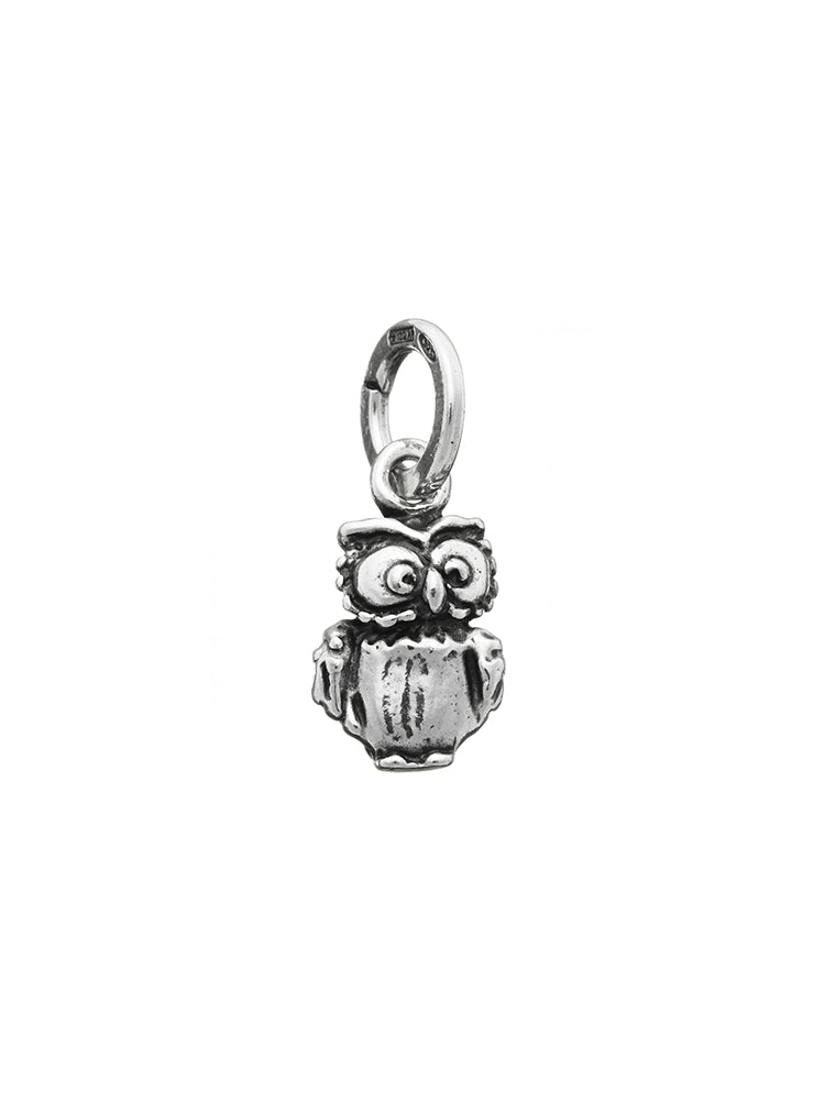 CHARM DONNA GUFO PICCOLO IN ARGENTO 925 GIOVANNI RASPINI