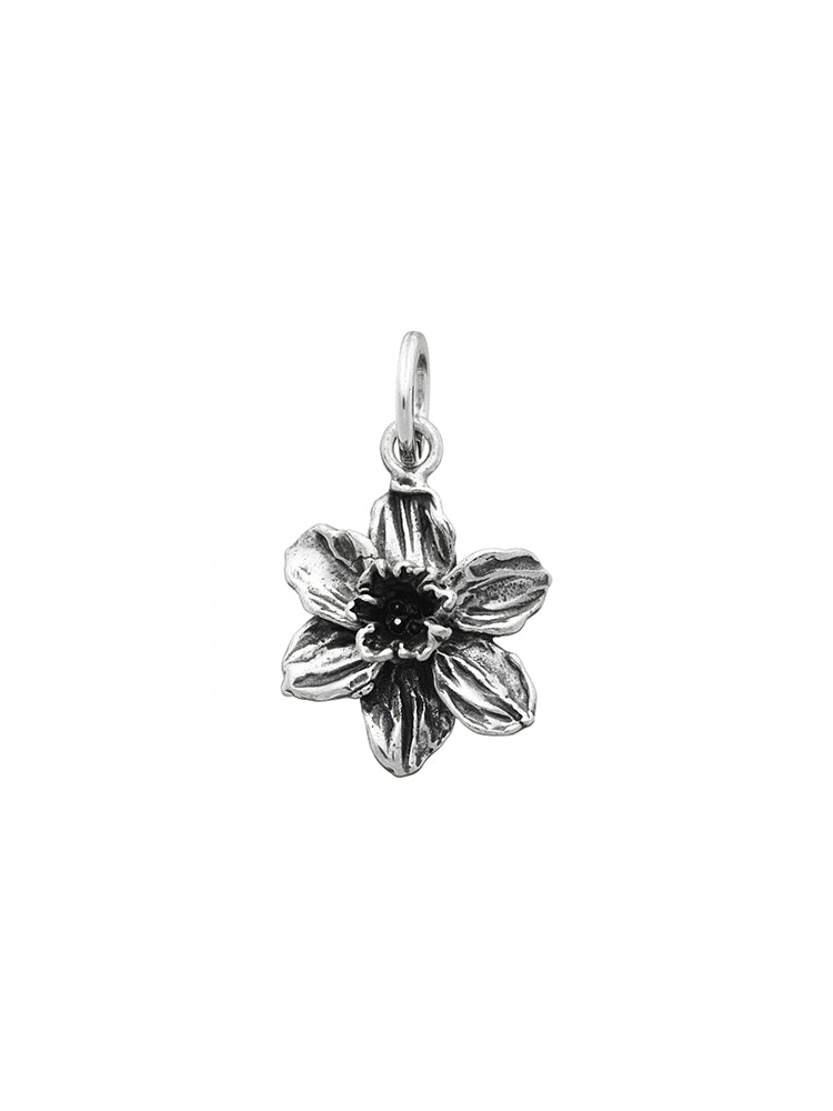CHARM DONNA NARCISO IN ARGENTO 925 GIOVANNI RASPINI