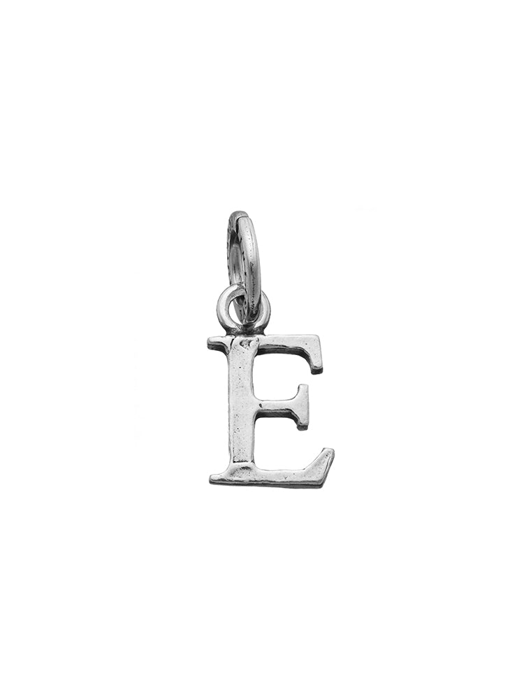 CHARM UNISEX LETTERA LOGO E IN ARGENTO 925 GIOVANNI RASPINI