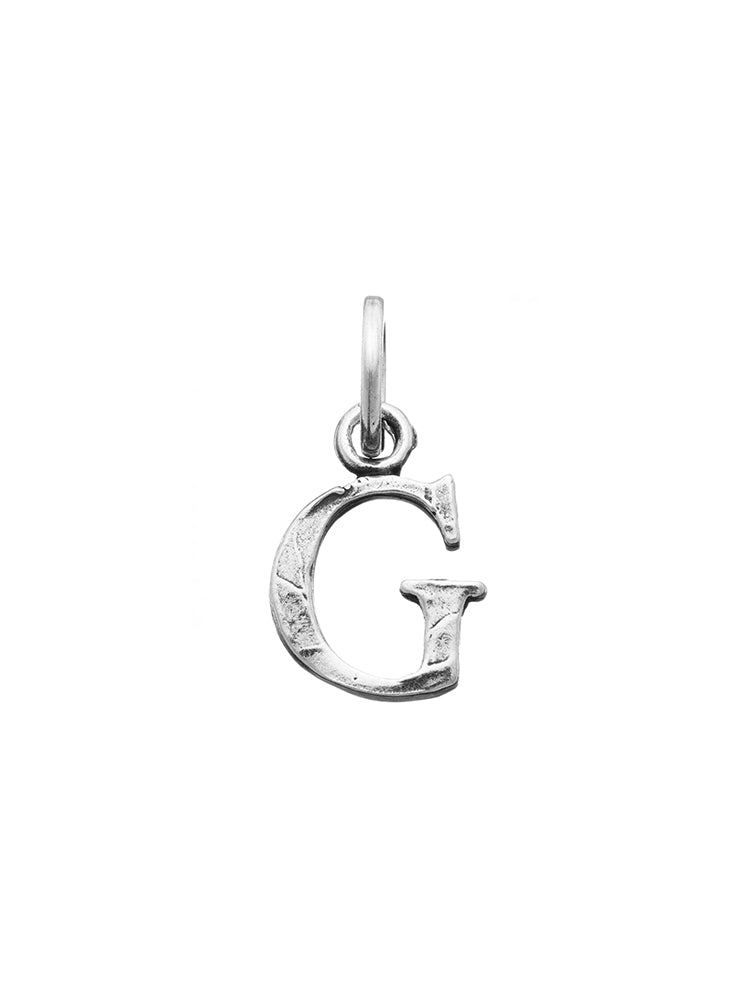 CHARM UNISEX LETTERA LOGO G IN ARGENTO 925 GIOVANNI RASPINI