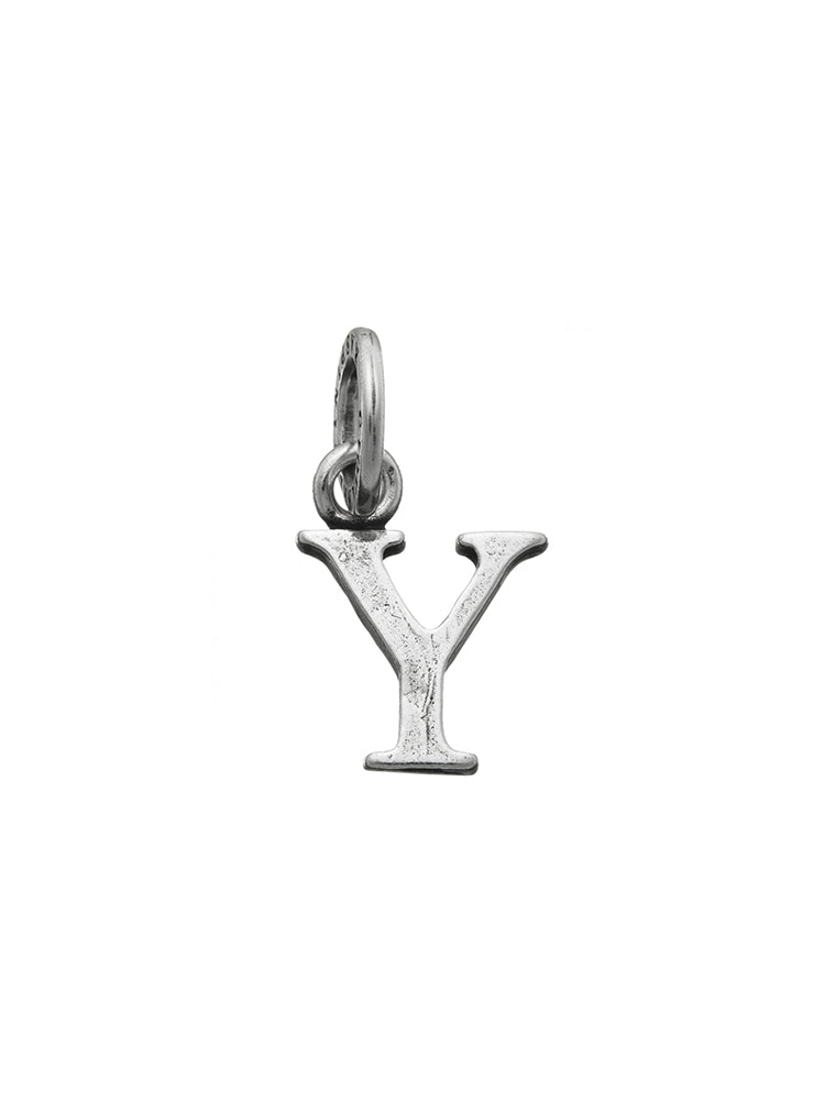 CHARM UNISEX LETTERA LOGO Y IN ARGENTO 925 GIOVANNI RASPINI