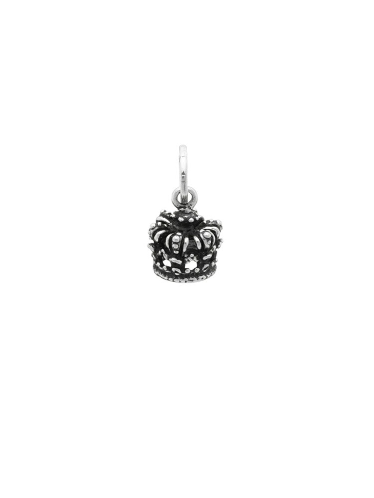 CHARM UNISEX CORONA PICCOLA IN ARGENTO 925 GIOVANNI RASPINI