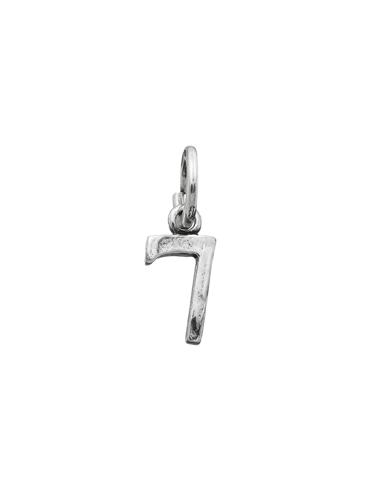 CHARM DONNA NUMERO 7 IN ARGENTO 925 GIOVANNI RASPINI
