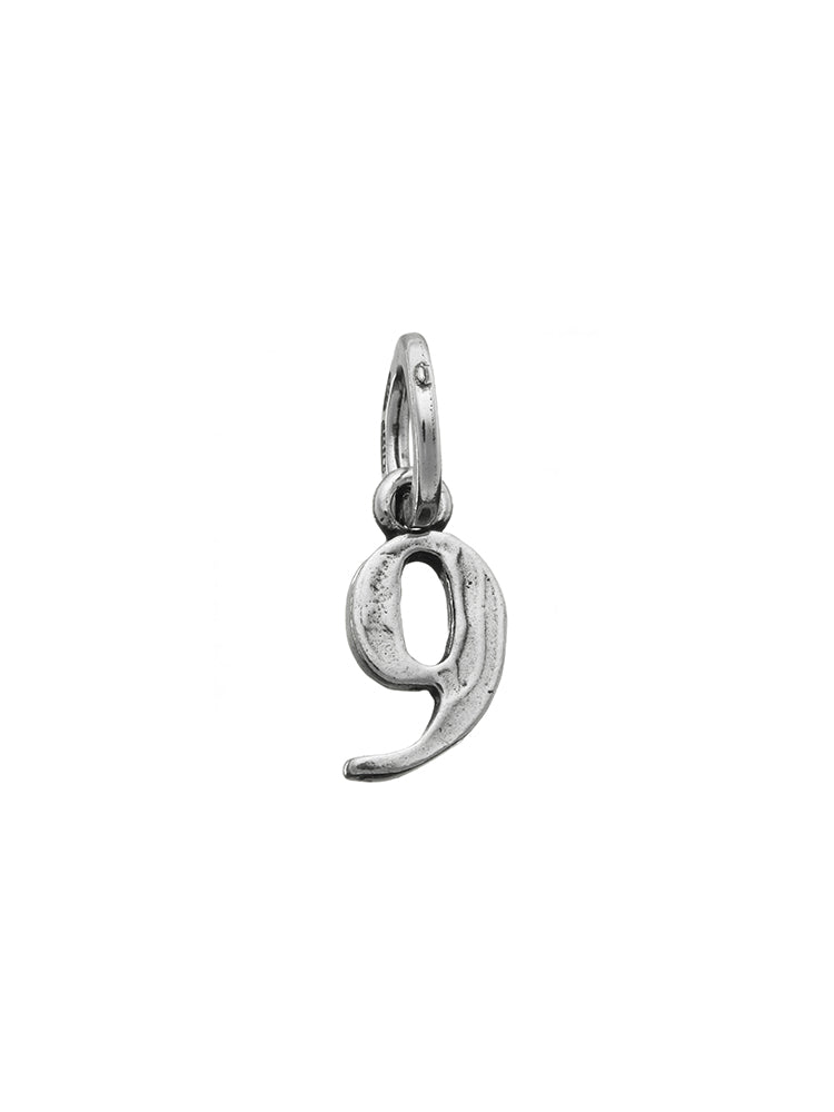 CHARM DONNA NUMERO 9 IN ARGENTO 925 GIOVANNI RASPINI
