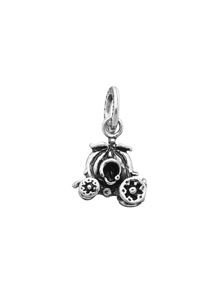 CHARM DONNA CARROZZA CENERENTOLA IN ARGENTO 925 GIOVANNI RASPINI