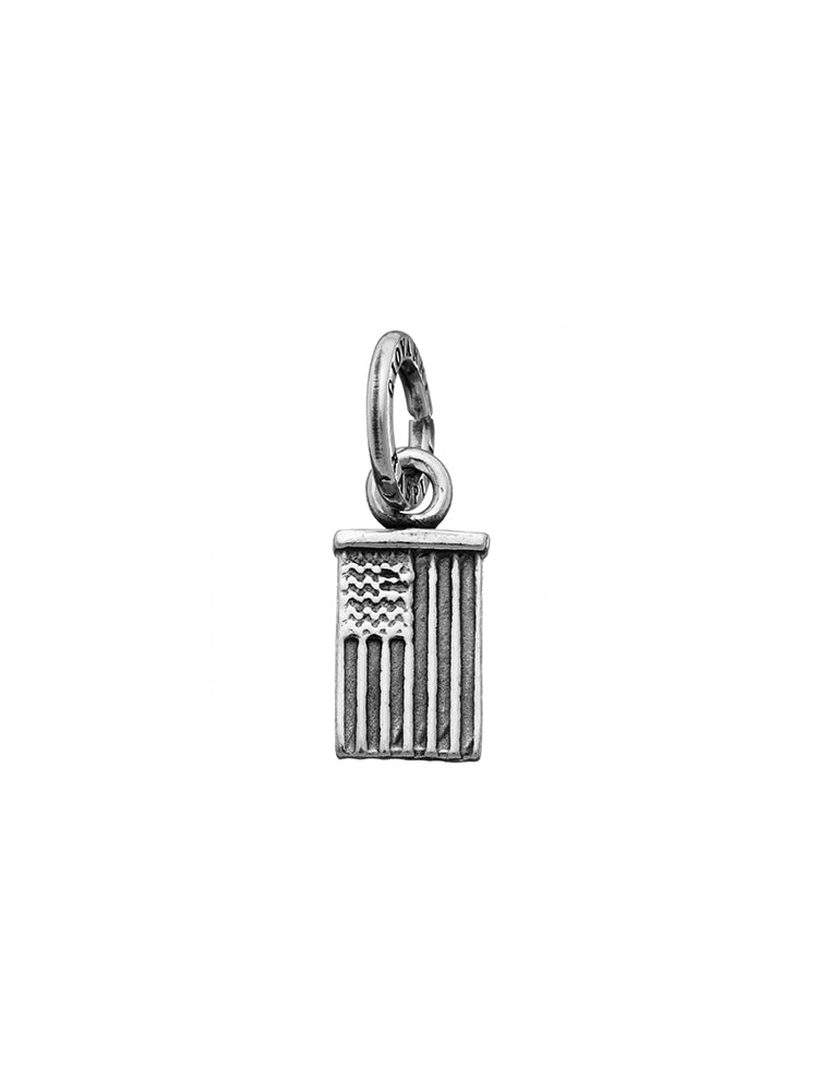 CHARM DONNA BANDIERA U.S.A IN ARGENTO 925 GIOVANNI RASPINI
