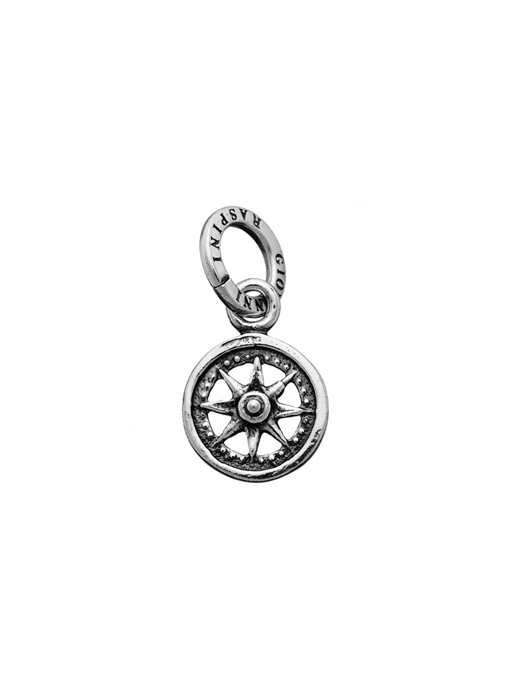 CHARM UNISEX ROSA DEI VENTI IN ARGENTO 925 GIOVANNI RASPINI