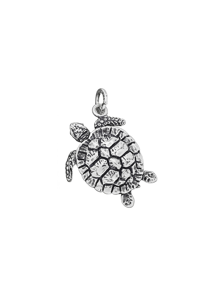 CHARM DONNA TARTARUGA MARINA GRANDE IN ARGENTO 925 GIOVANNI RASPINI