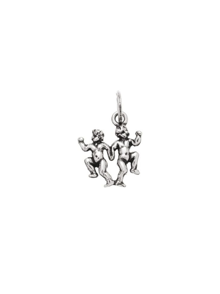 CHARM UNISEX GEMELLI IN ARGENTO 925 GIOVANNI RASPINI