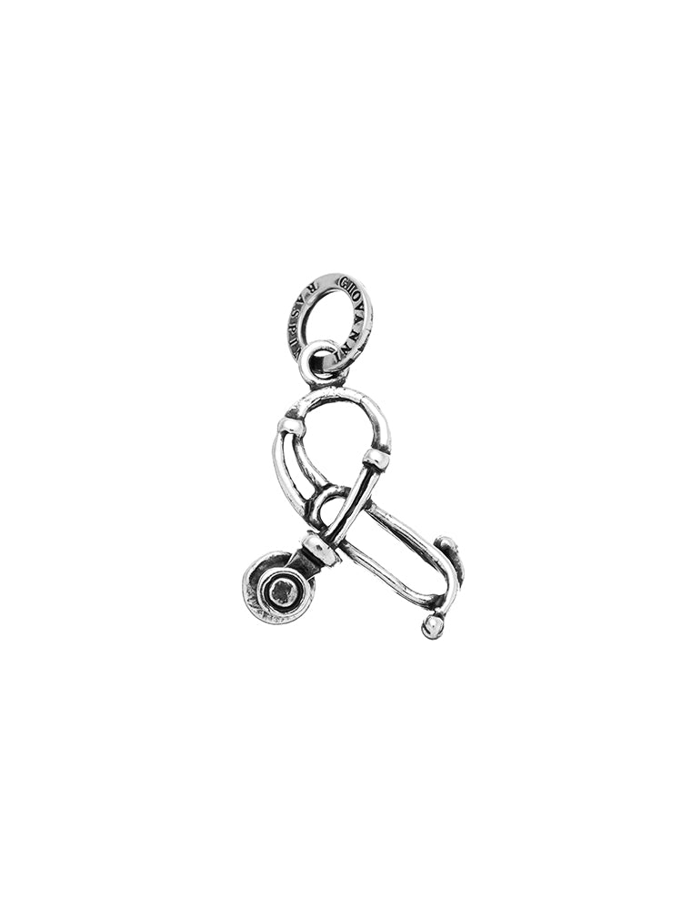 CHARM UNISEX STETOSCOPIO IN ARGENTO 925 GIOVANNI RASPINI