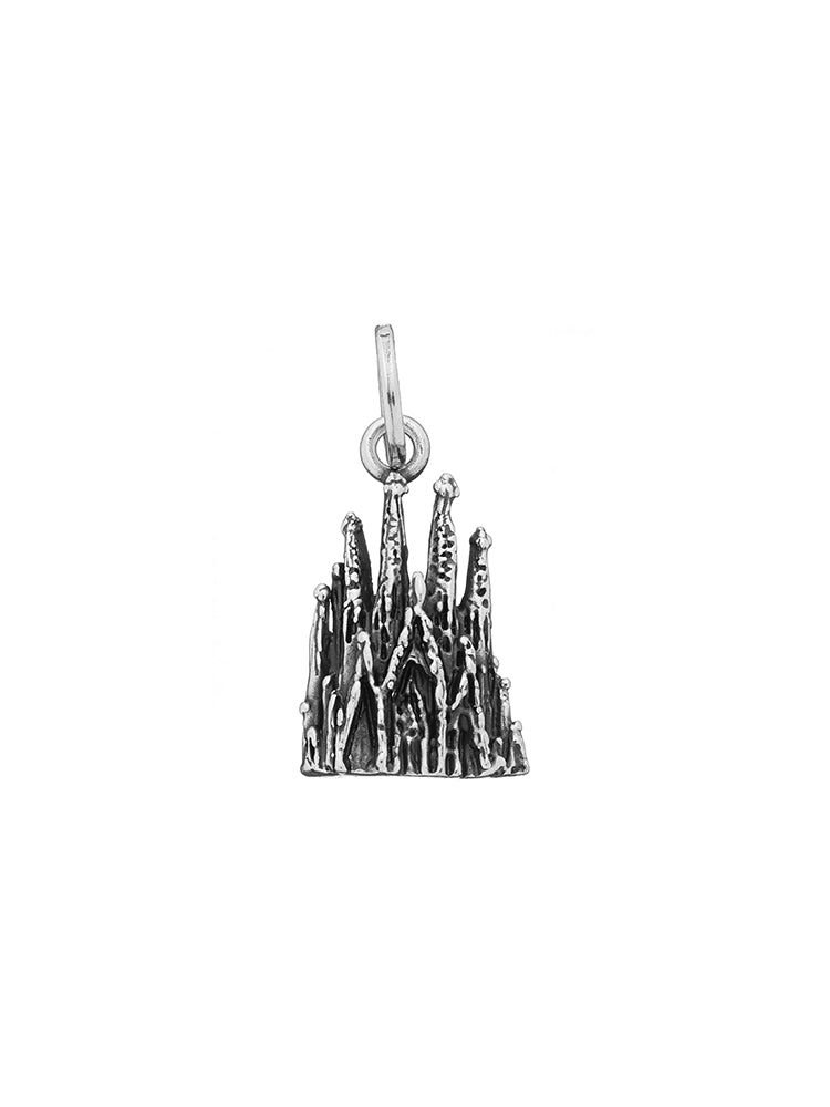 CHARM DONNA SAGRADA FAMILIA IN ARGENTO 925 GIOVANNI RASPINI