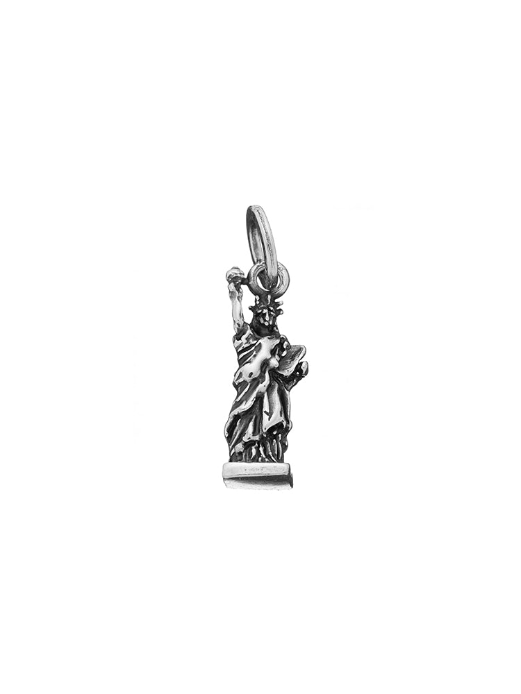 CHARM DONNA STATUA DELLA LIBERTA' IN ARGENTO 925 GIOVANNI RASPINI