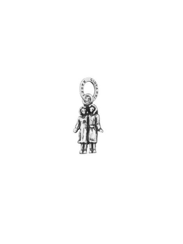 CHARM DONNA AMICHE IN ARGENTO 925 GIOVANNI RASPINI