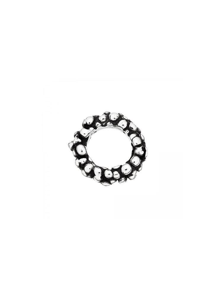 CHARM UNISEX CIAMBELLINA PUNTINI IN ARGENTO 925 GIOVANNI RASPINI