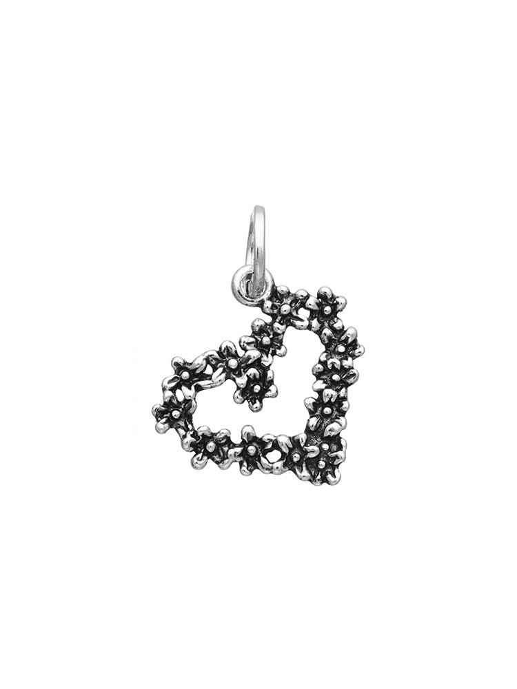 CHARM DONNA CUORE MARGHERITE IN ARGENTO 925 GIOVANNI RASPINI
