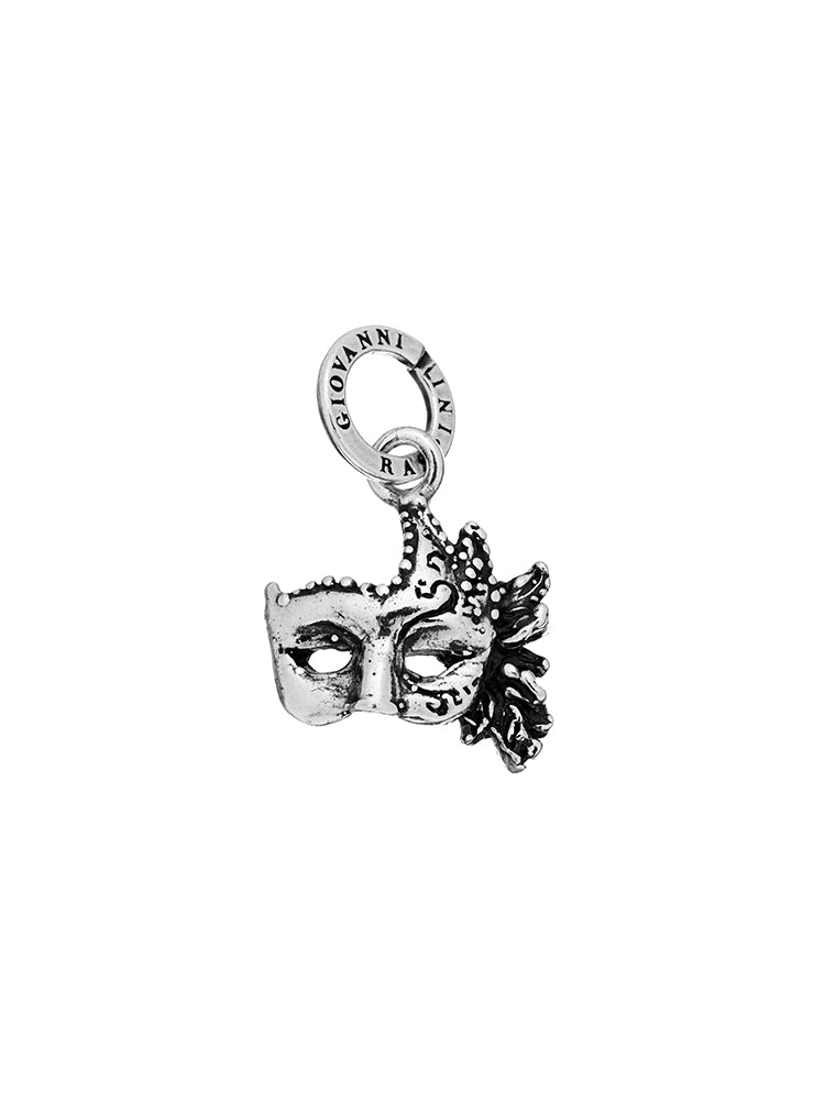 CHARM DONNA MASCHERA PIUME IN ARGENTO 925 GIOVANNI RASPINI