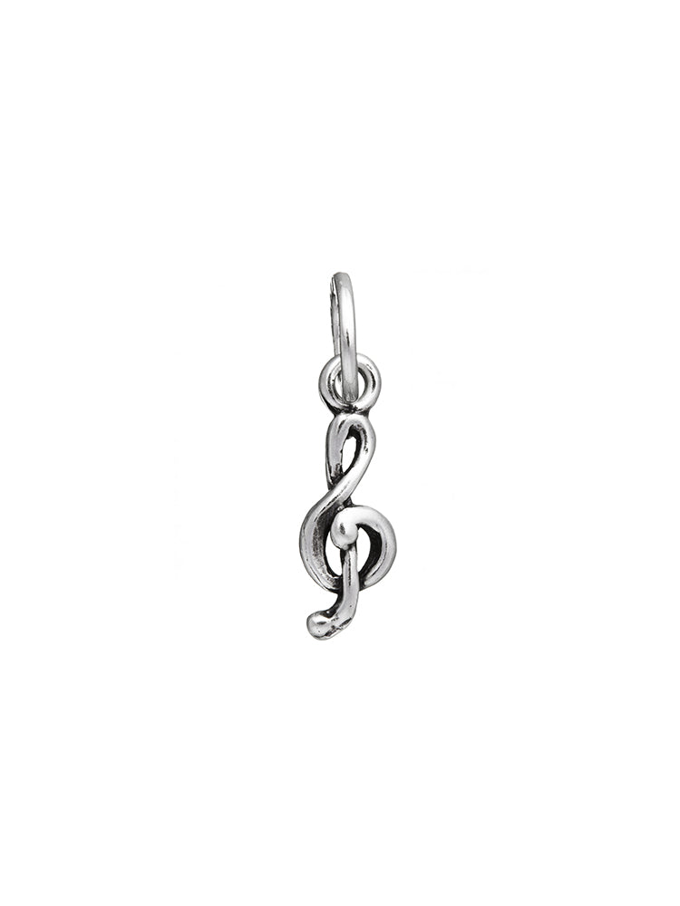 CHARM UNISEX CHIAVE DI VIOLINO IN ARGENTO 925 GIOVANNI RASPINI