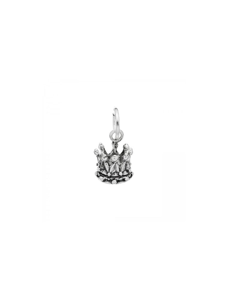 CHARM UNISEX CORONA PICCOLA IN ARGENTO 925 GIOVANNI RASPINI
