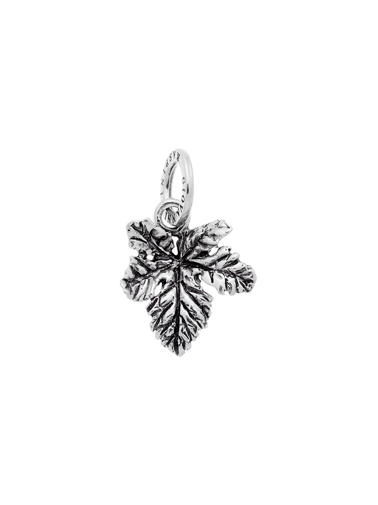 CHARM DONNA FOGLIA UVA IN ARGENTO 925 GIOVANNI RASPINI