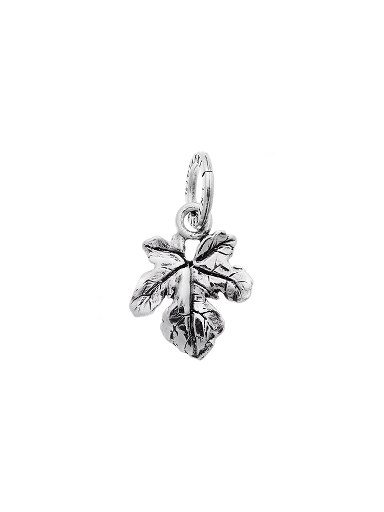 CHARM DONNA FOGLIA FICO IN ARGENTO 925 GIOVANNI RASPINI