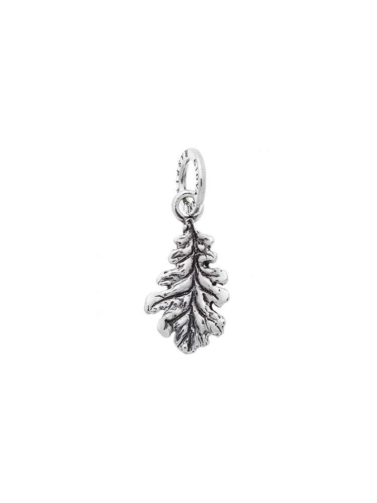 CHARM DONNA FOGLIA QUERCIA IN ARGENTO 925 GIOVANNI RASPINI