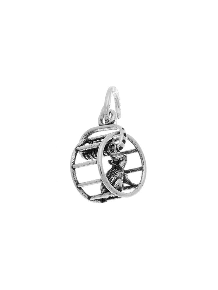 CHARM DONNA CRICETO IN ARGENTO 925 GIOVANNI RASPINI