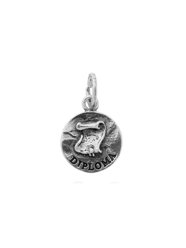 CHARM UNISEX MEDAGLIA DIPLOMA IN ARGENTO 925 GIOVANNI RASPINI