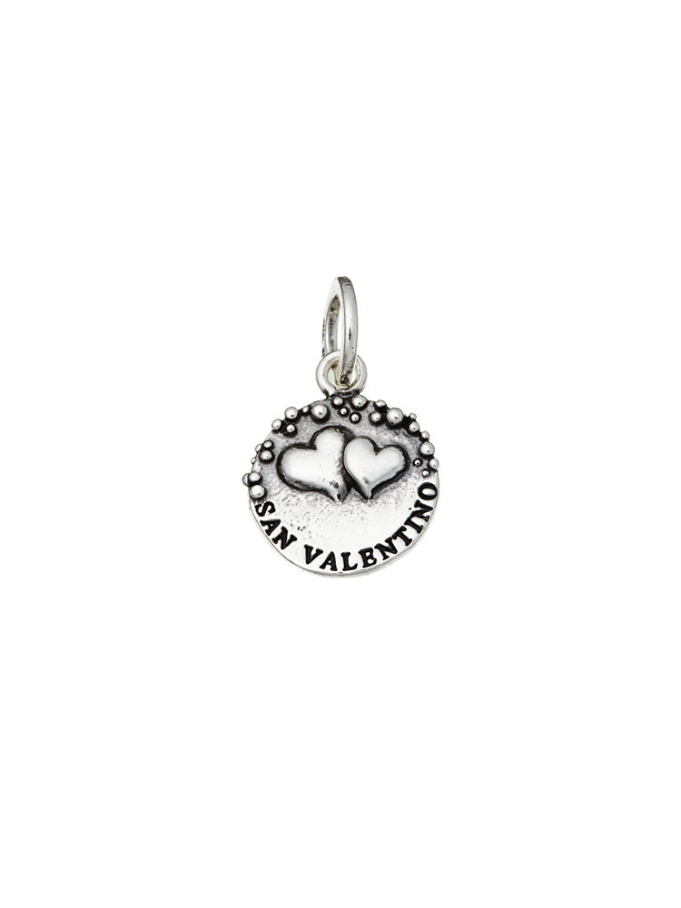 CHARM DONNA MEDAGLIA SAN VALENTINO IN ARGENTO 925 GIOVANNI RASPINI