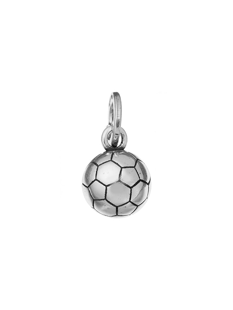 CHARM UNISEX PALLONE CALCIO IN ARGENTO 925 GIOVANNI RASPINI