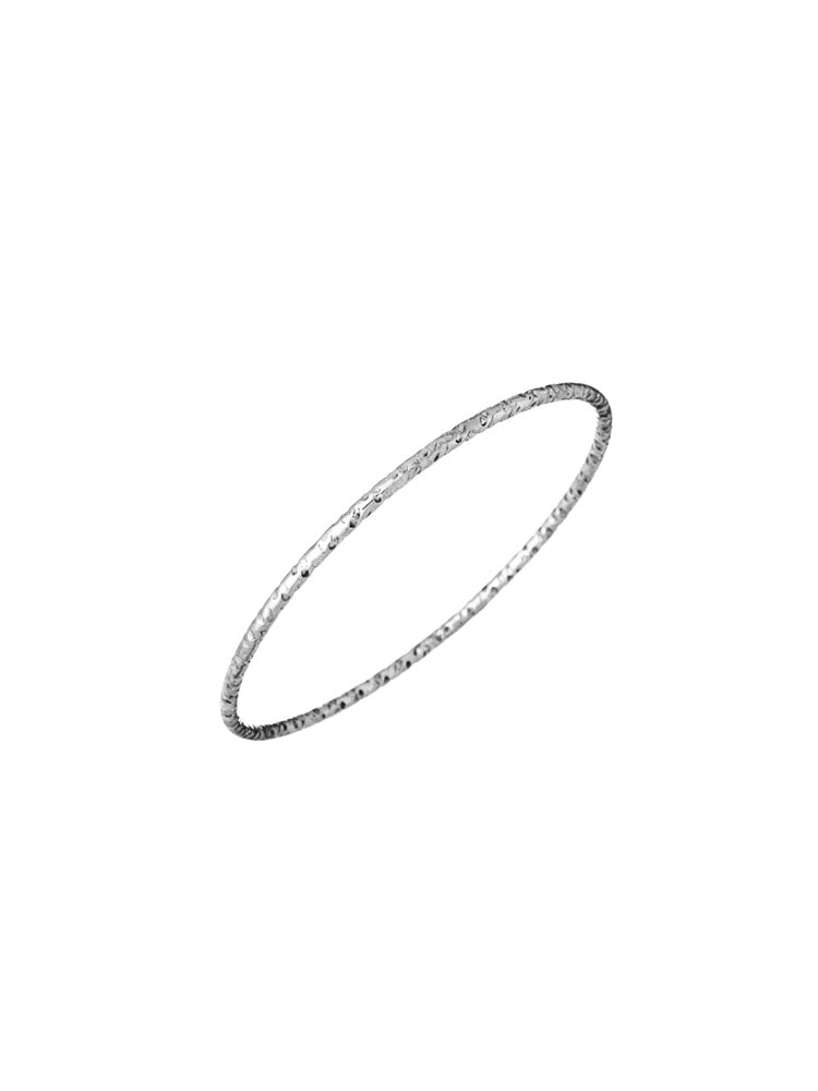 BRACCIALE DONNA RIGIDO IN ARGENTO 925 MARTELLATO GIOVANNI RASPINI