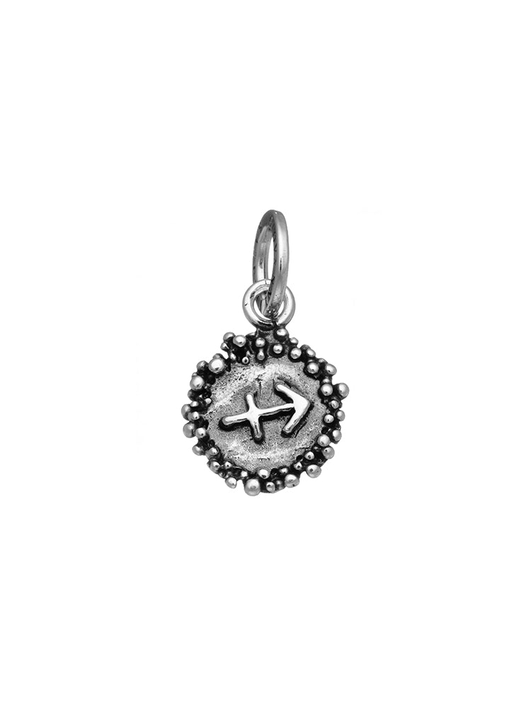 CHARM UNISEX SAGITTARIO IN ARGENTO 925 GIOVANNI RASPINI