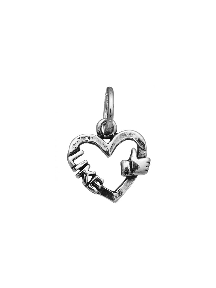 CHARM DONNA CUORE LIKE IN ARGENTO 925 GIOVANNI RASPINI