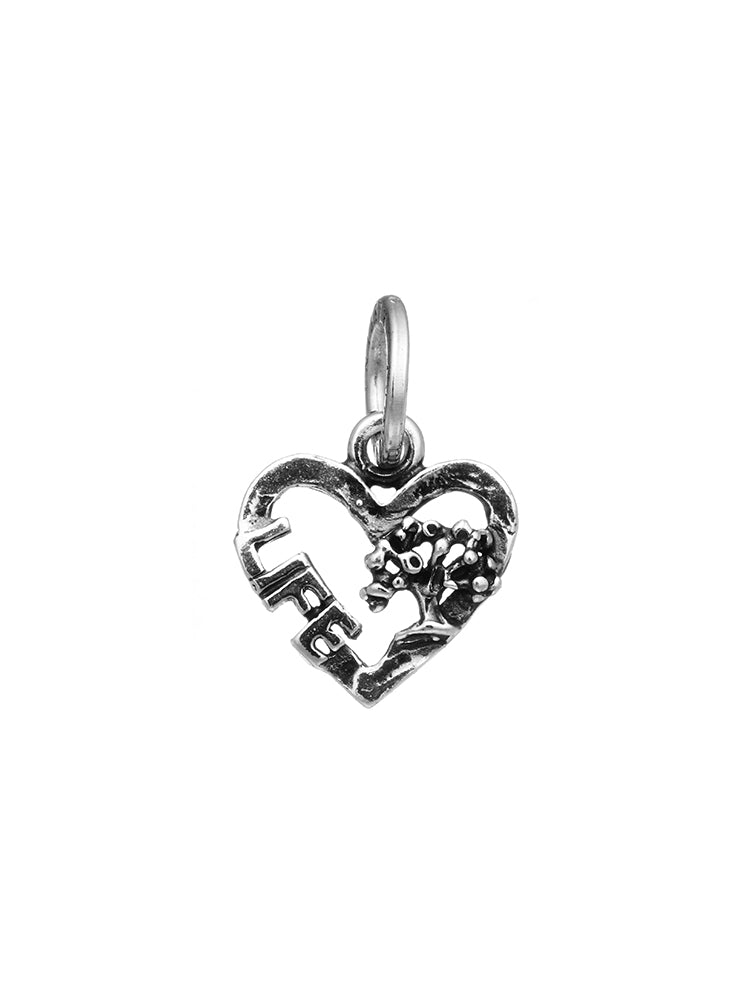 CHARM DONNA CUORE LIFE IN ARGENTO 925 GIOVANNI RASPINI