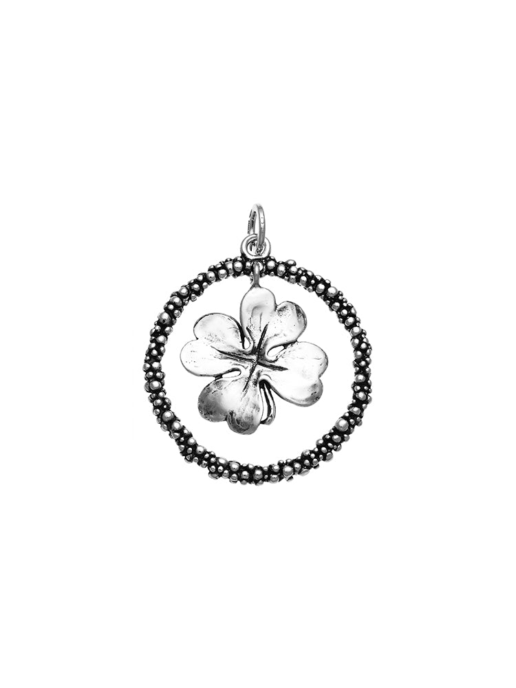 CHARM DONNA QUADRIFOGLIO PERLAGE IN ARGENTO 925 GIOVANNI RASPINI