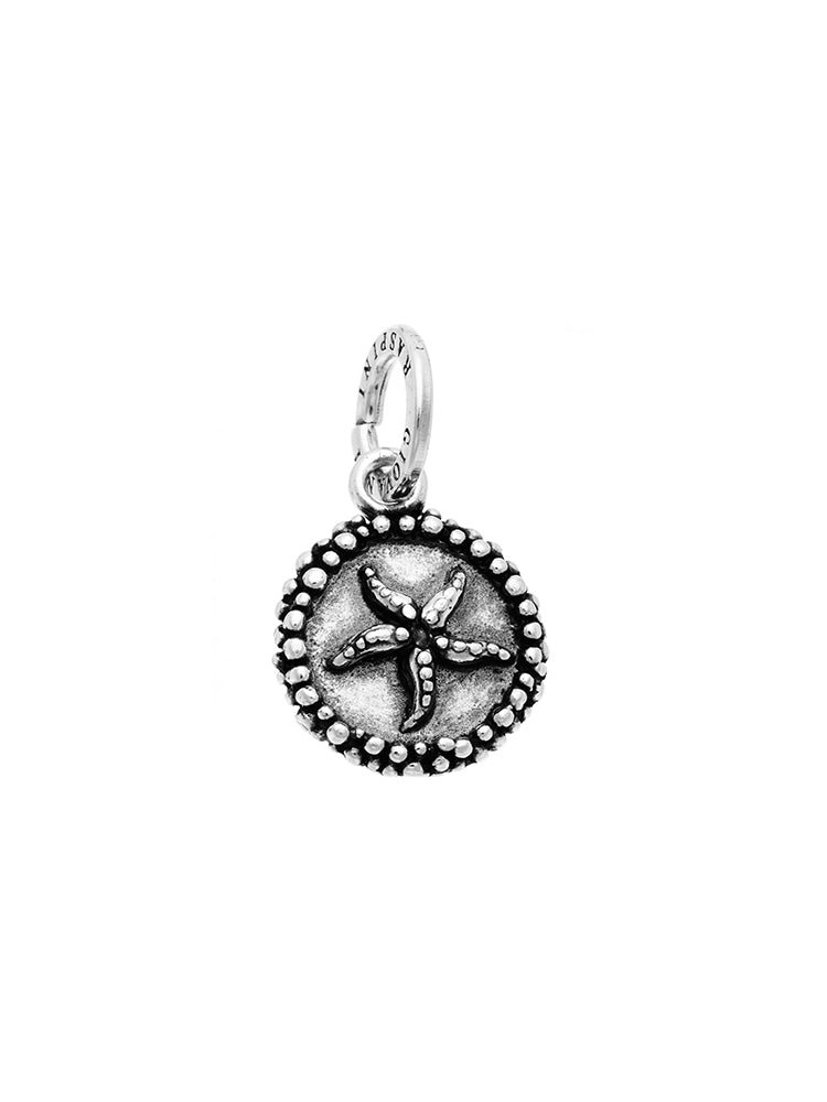 CHARM DONNA STELLA MARINA PERLAGE IN ARGENTO 925 GIOVANNI RASPINI