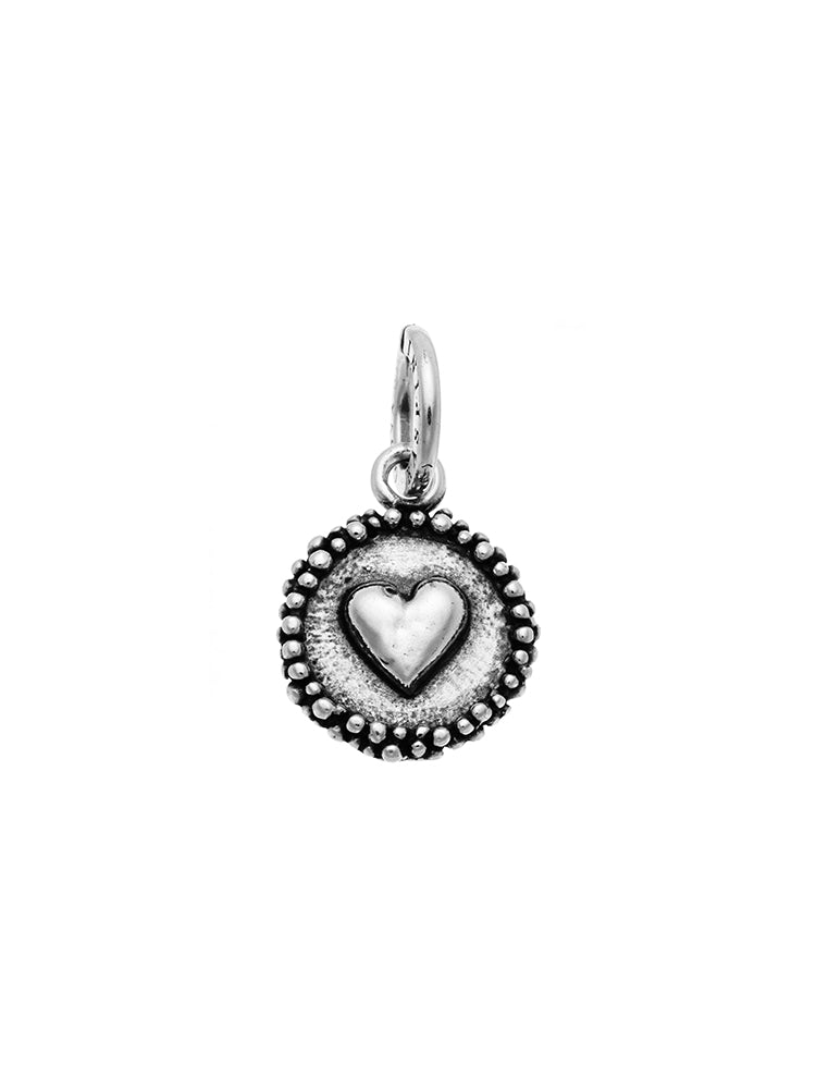CHARM DONNA CUORICINO PERLAGE IN ARGENTO 925 GIOVANNI RASPINI