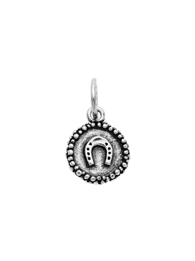 CHARM DONNA FERRO DI CAVALLO PERLAGE IN ARGENTO 925 GIOVANNI RASPINI