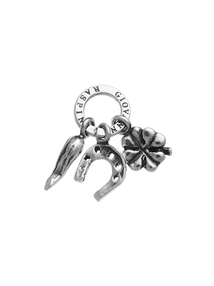 CHARM DONNA AMULETI TRIS IN ARGENTO 925 GIOVANNI RASPINI