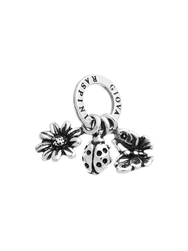 CHARM DONNA PRIMAVERA TRIS IN ARGENTO 925 GIOVANNI RASPINI