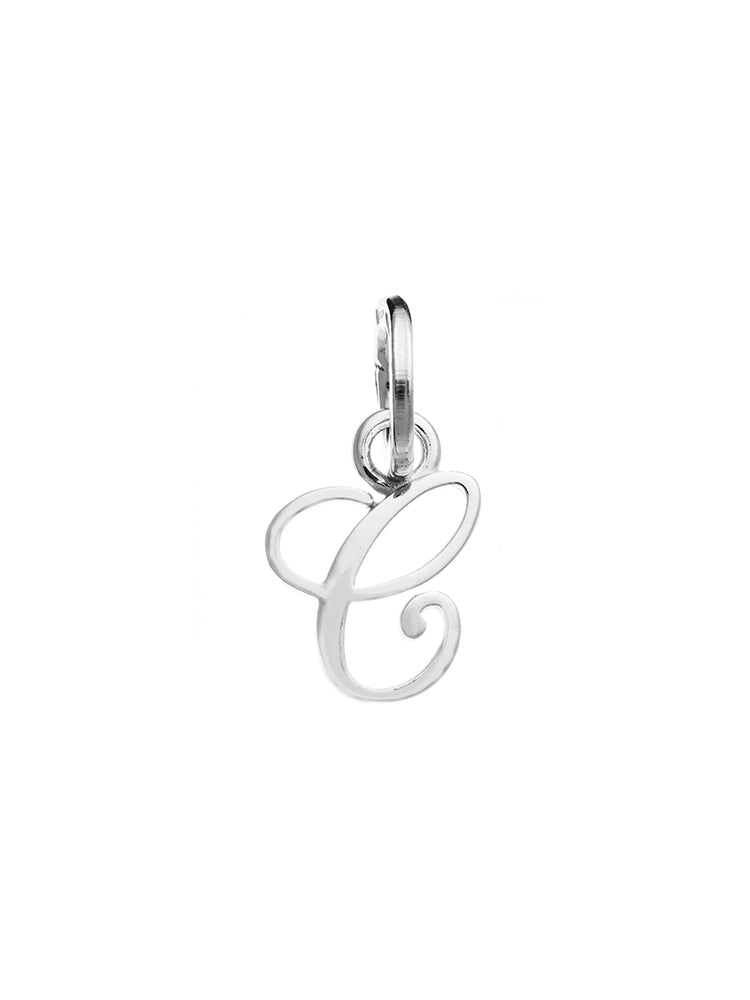 CHARM DONNA LETTERA "C" JULIET IN ARGENTO 925 GIOVANNI RASPINI